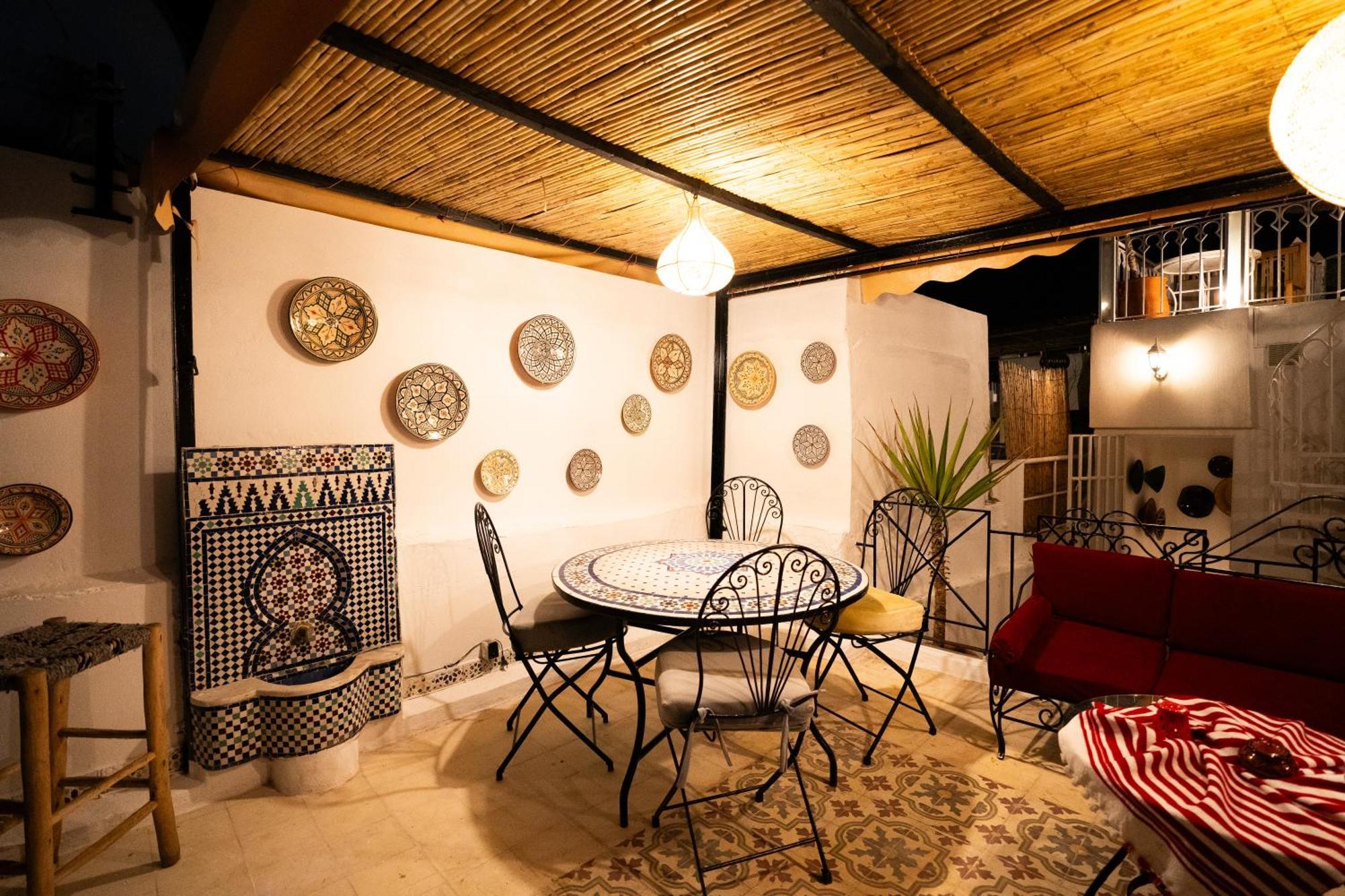 Hotel Dar Al Ghazal Tangeri Esterno foto